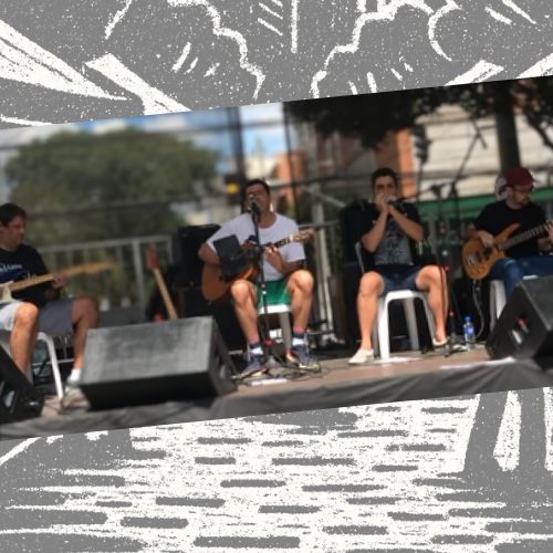 Pangaré Jam se apresentando no ItaimFest Páscoa 2025